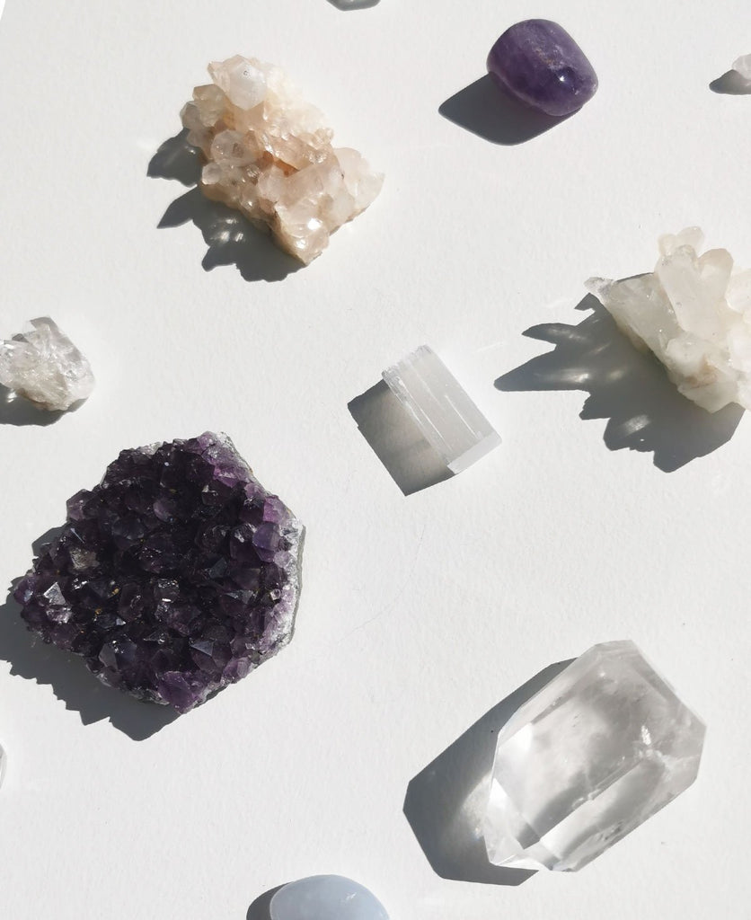 What do different crystal shapes mean?