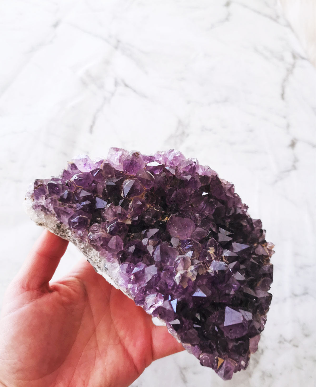 Amethyst- Cluster large