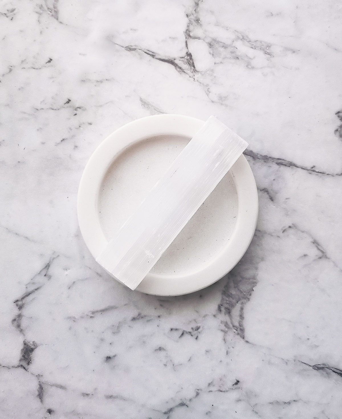 Selenite -  Charging plate rectangle