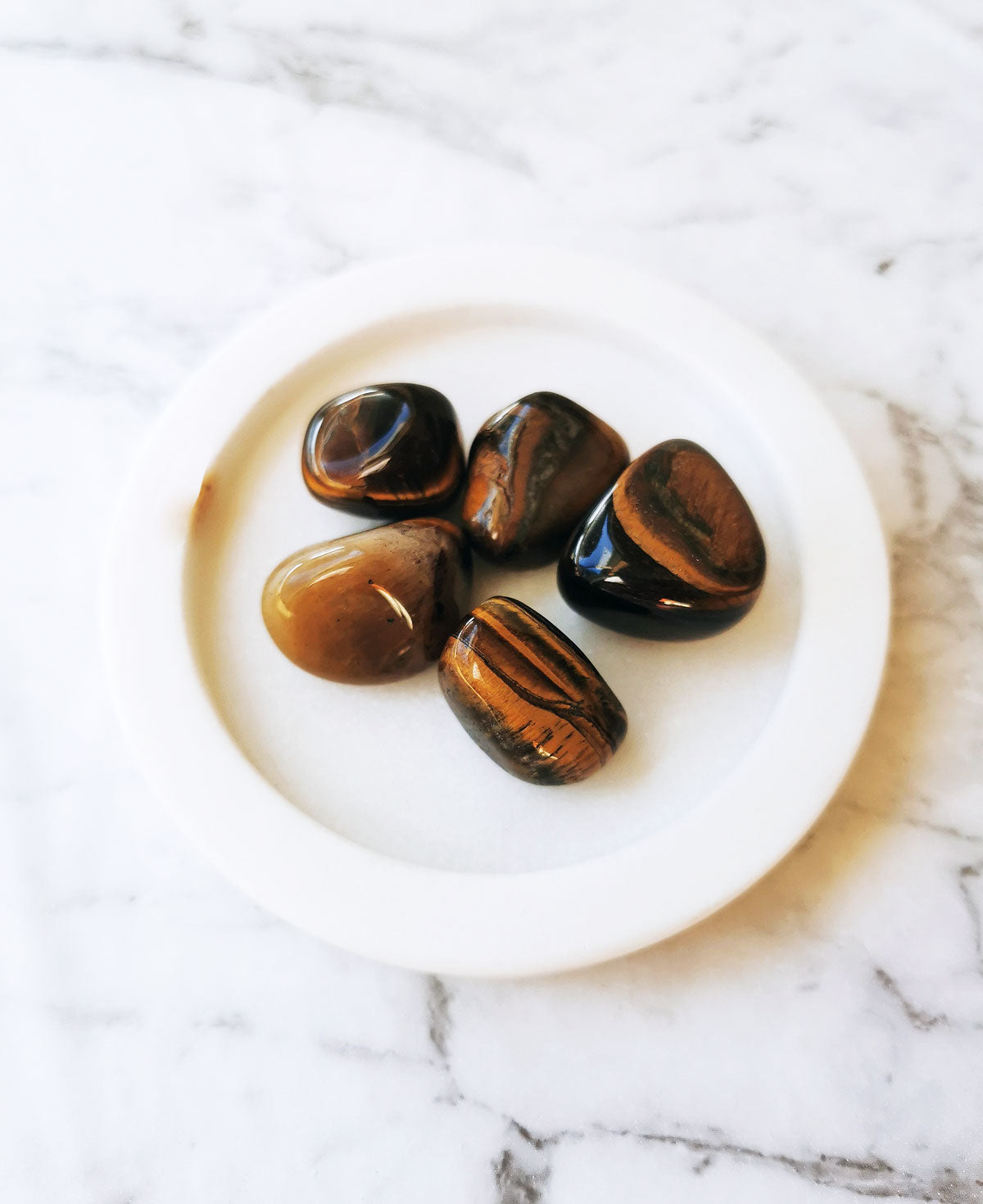 Tigers Eye - tumbled stone
