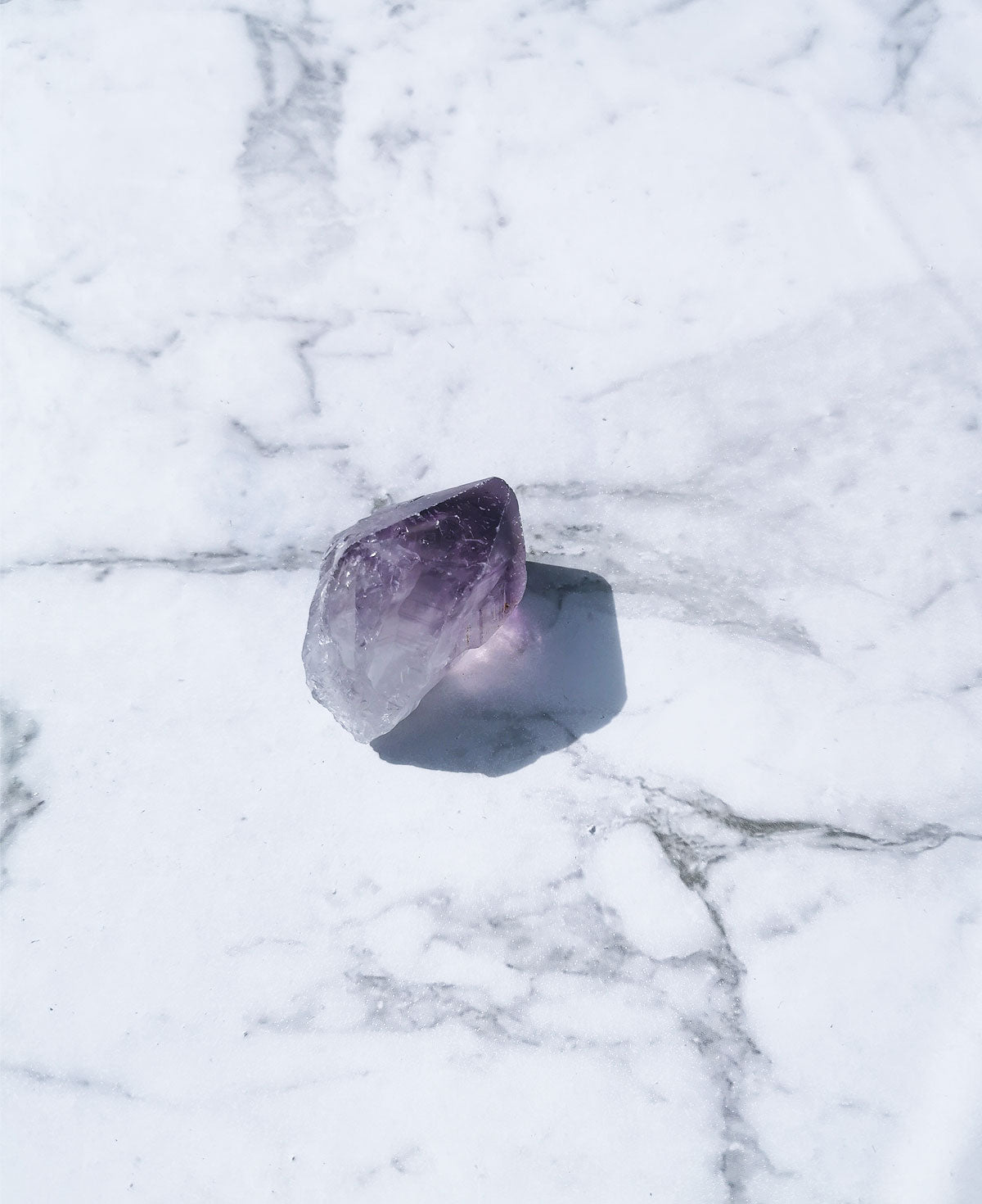 Amethyst- Raw Point (one in the image)