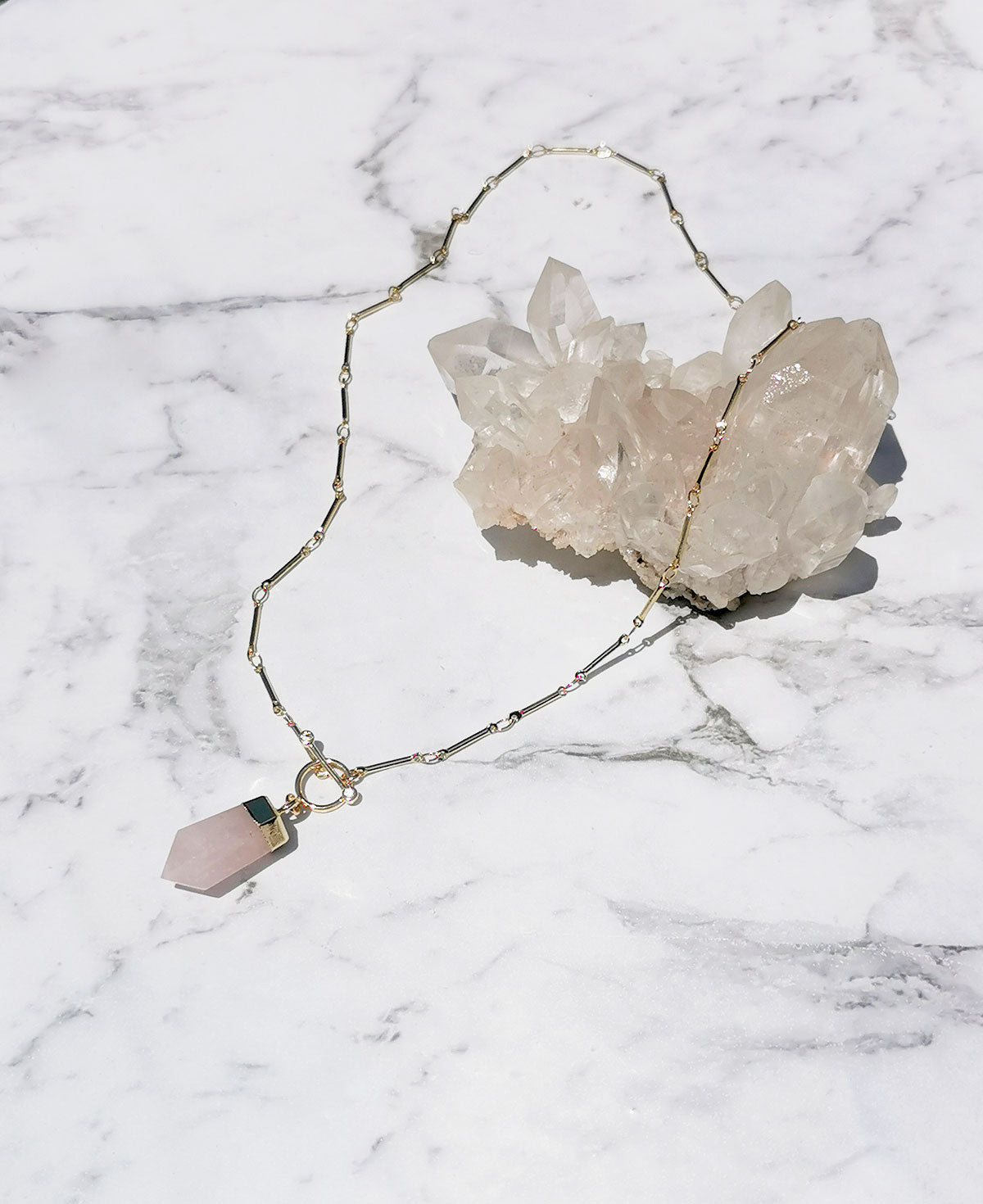 Rose Quartz Divine Necklace