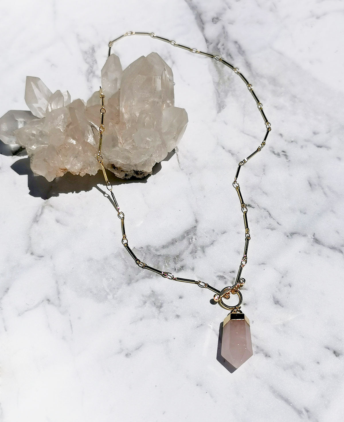 Rose Quartz Divine Necklace