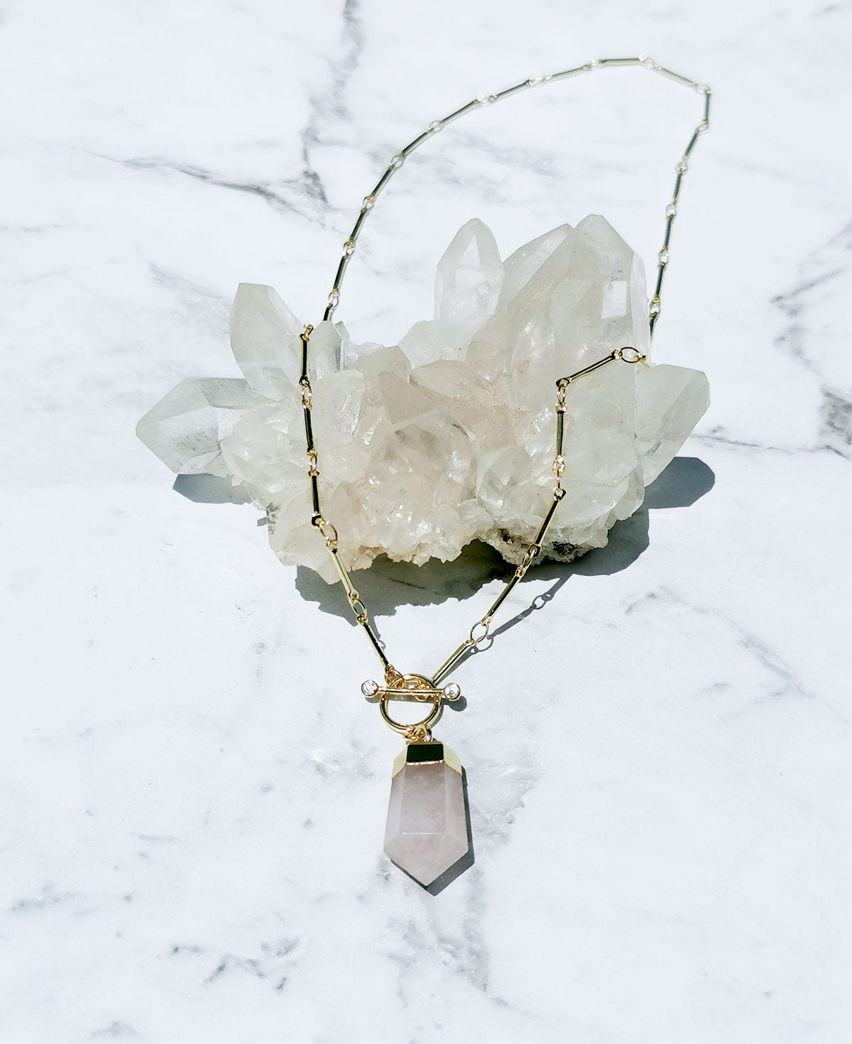 Rose Quartz Divine Necklace