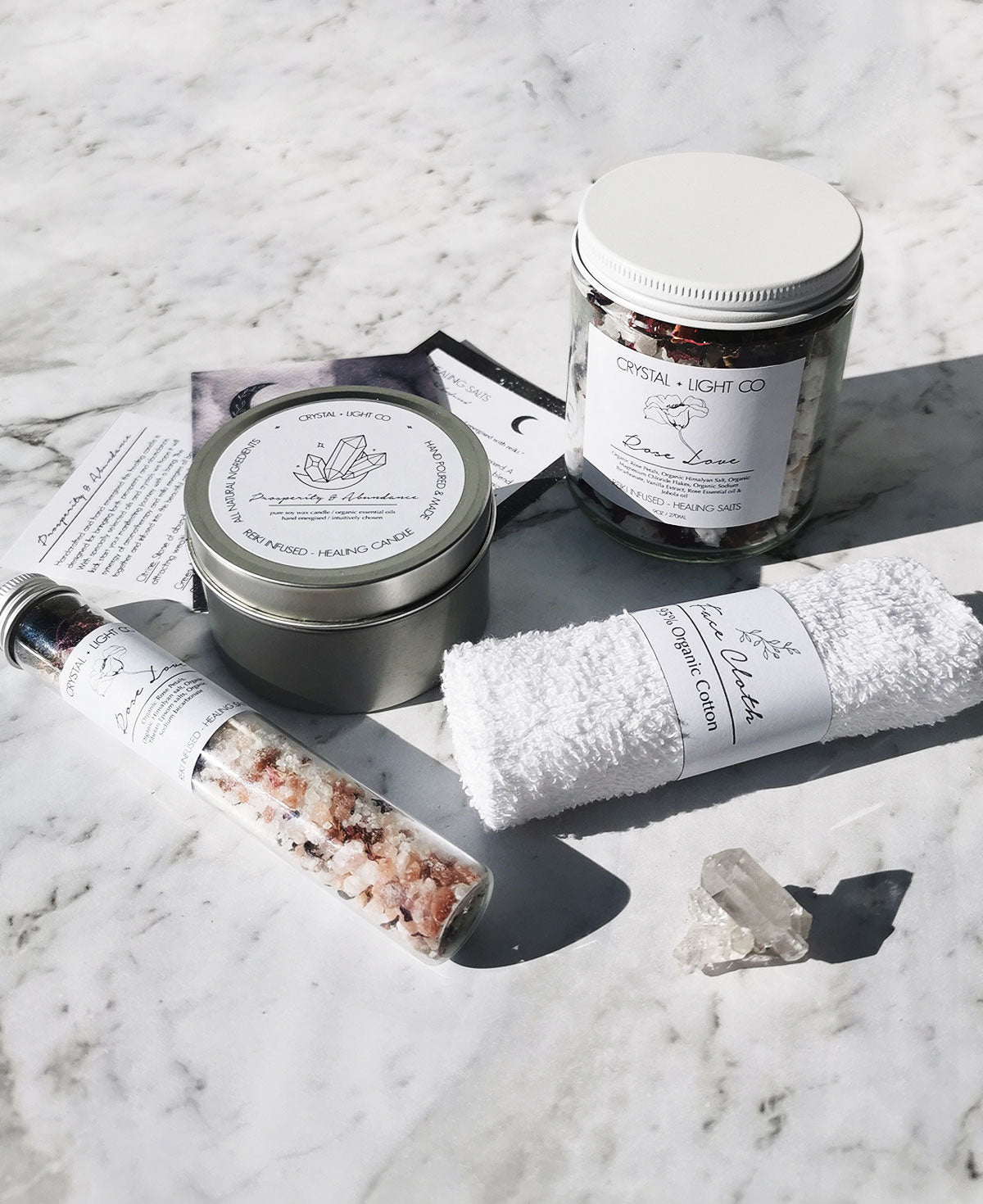 Wellbeing Gift Pack- Love - Crystal and Light Co